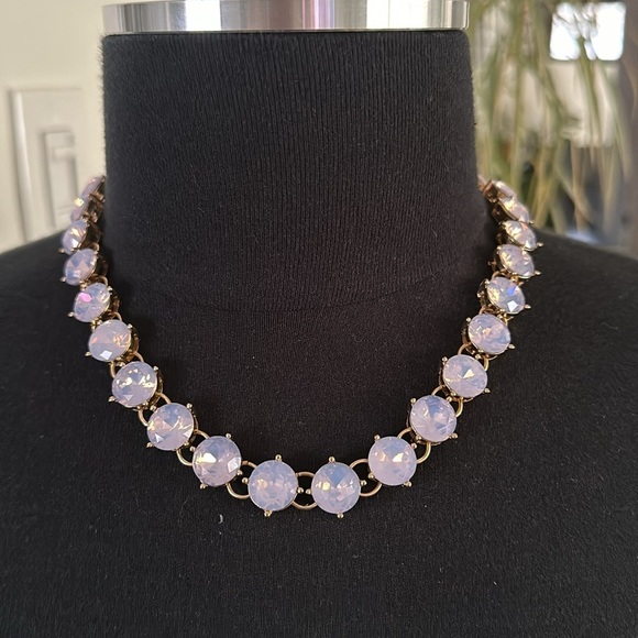 Cara Iridescent Lavender Necklace - Adjustable - Picture 5 of 8